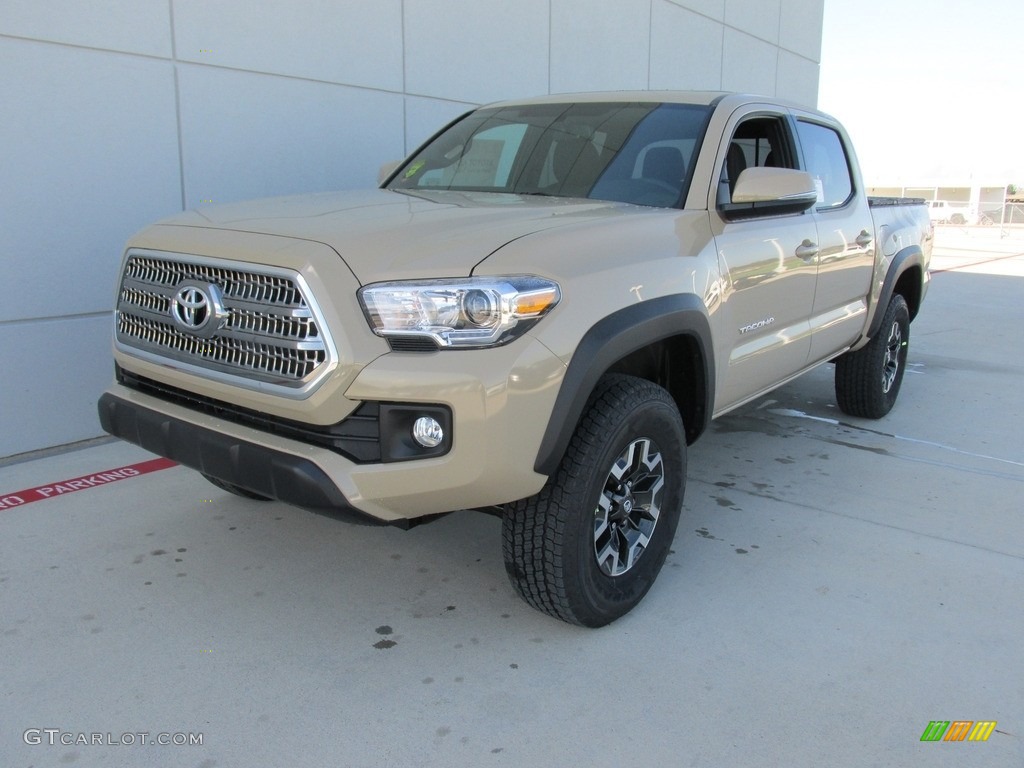 Quicksand 2017 Toyota Tacoma TRD Off Road Double Cab 4x4 Exterior Photo #115248025