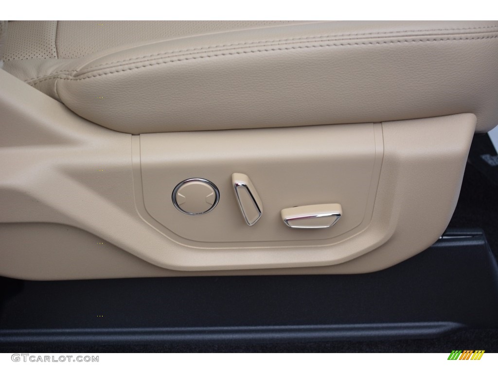 2016 F150 Lariat SuperCrew 4x4 - Blue Jeans / Medium Light Camel photo #33