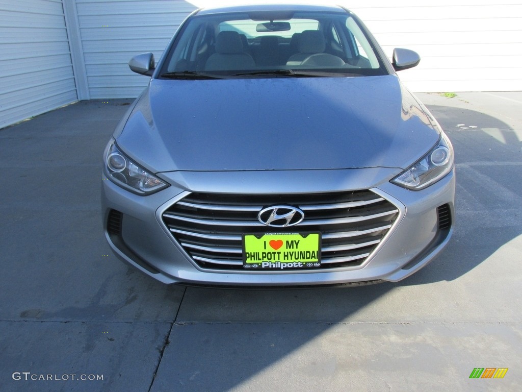 2017 Elantra SE - Gray / Gray photo #8