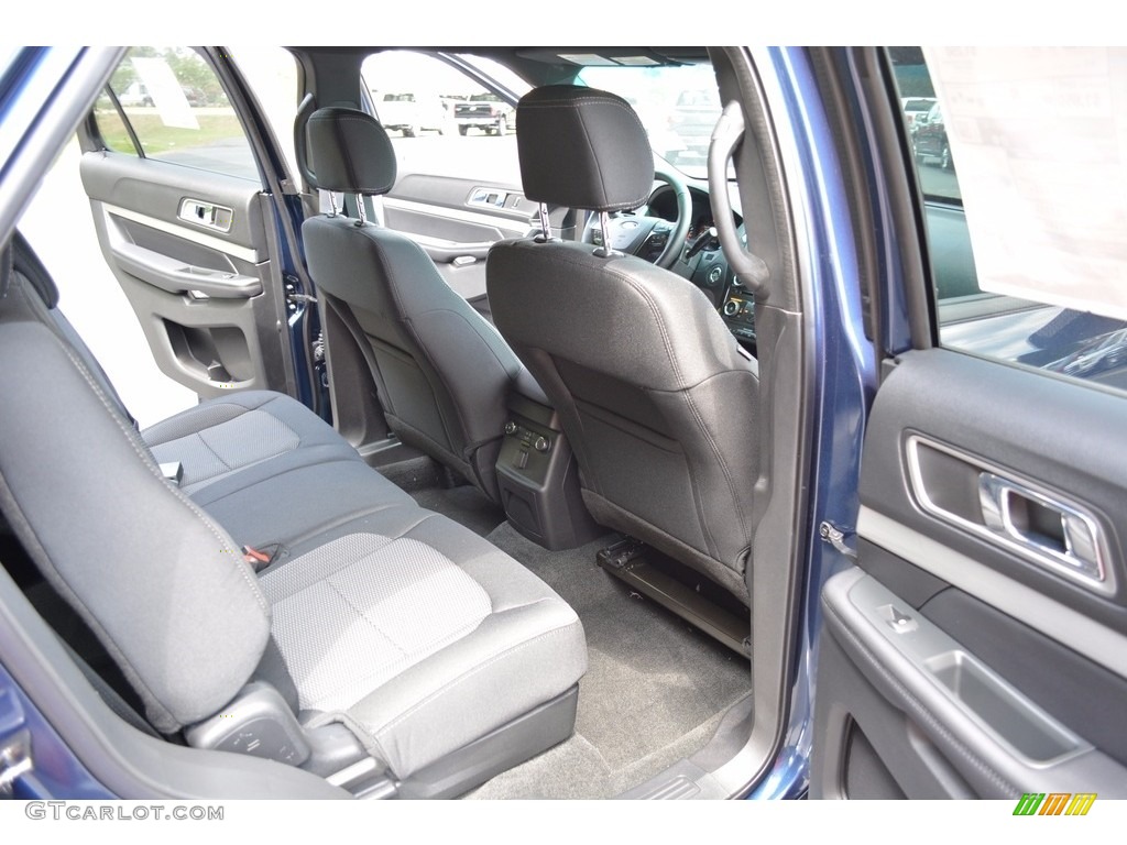 2017 Explorer XLT - Blue Jeans / Ebony Black photo #31