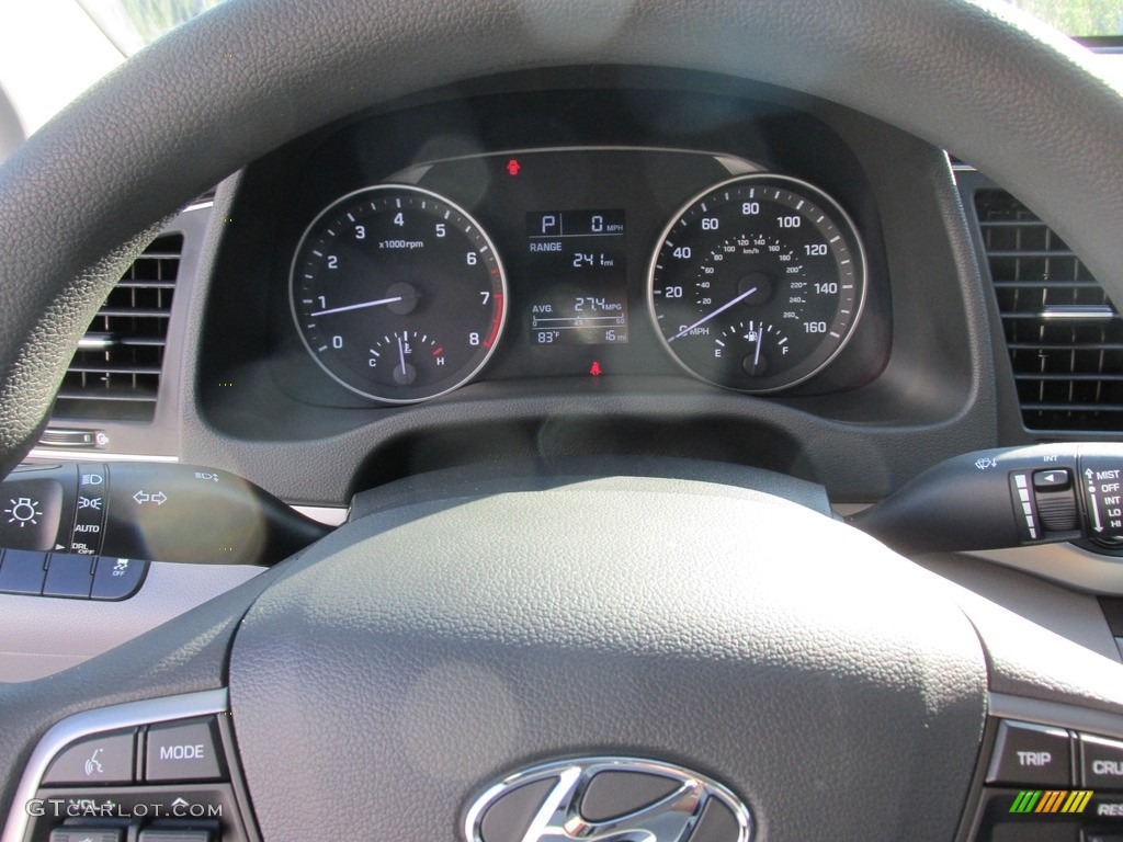 2017 Elantra SE - Gray / Gray photo #29