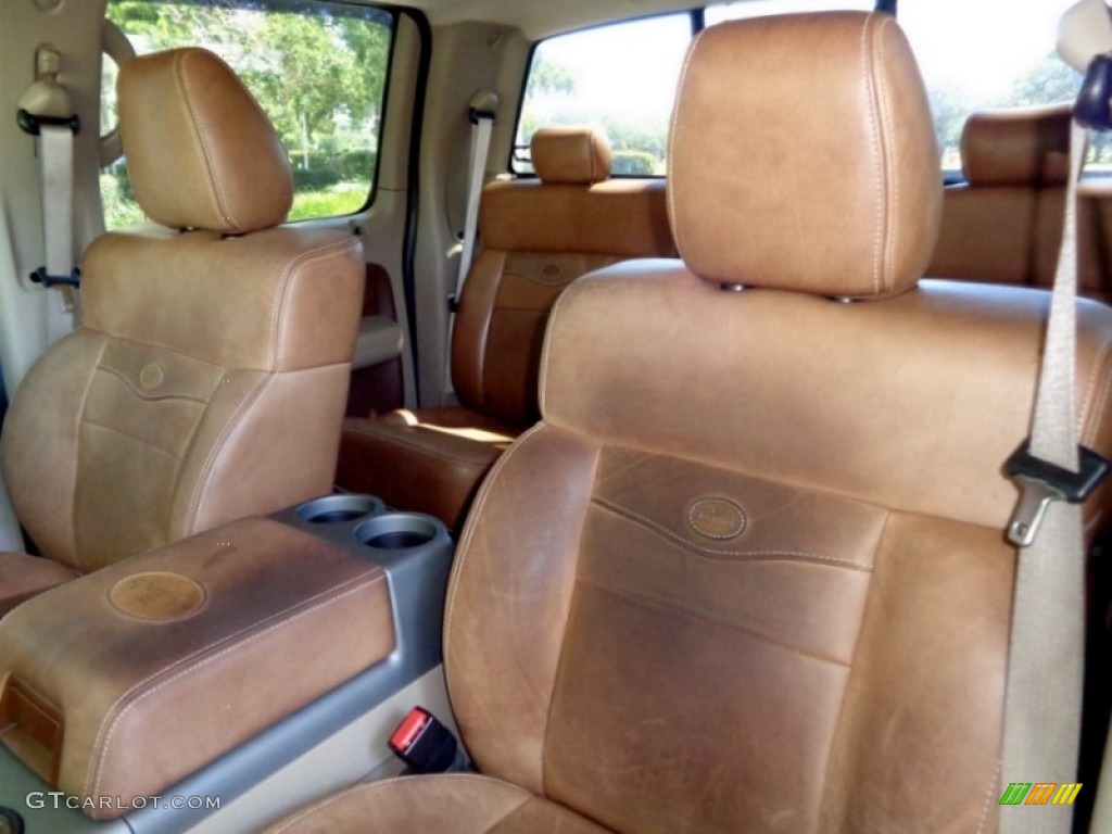 2005 F150 King Ranch SuperCrew - Dark Stone Metallic / Castano Brown Leather photo #10