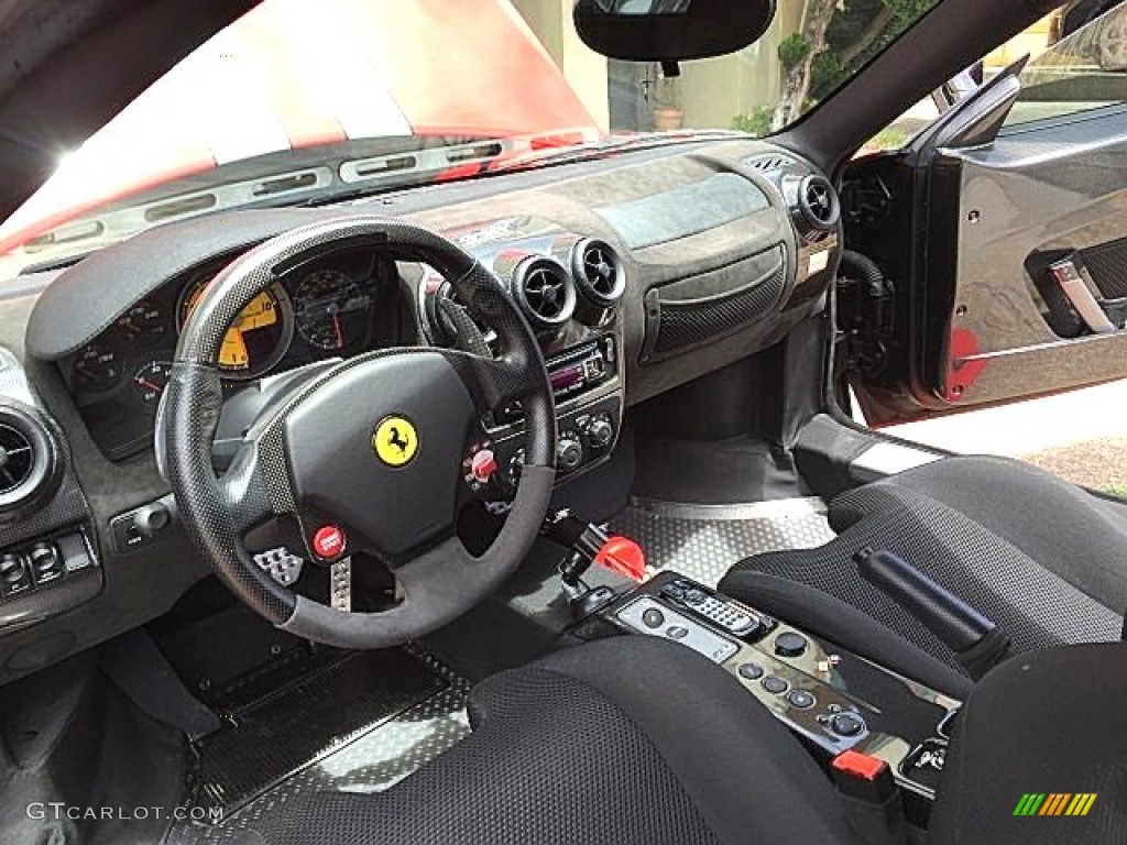 Black Interior 2008 Ferrari F430 Scuderia Coupe Photo #115251247