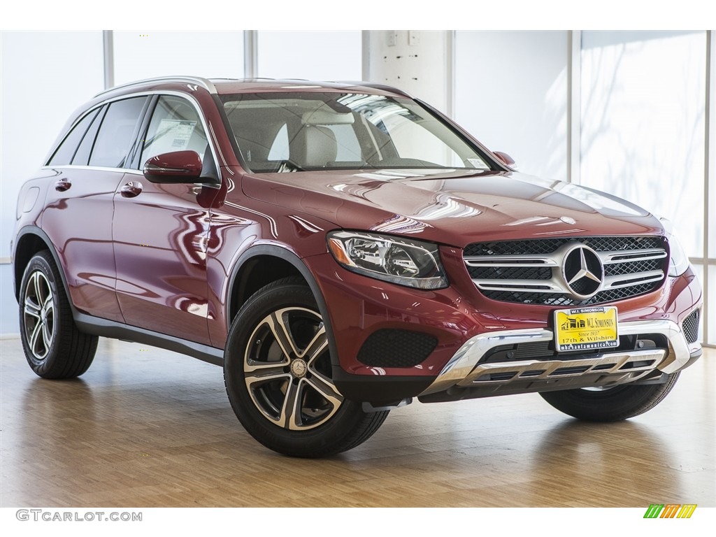 designo Cardinal Red Metallic 2017 Mercedes-Benz GLC 300 Exterior Photo #115252159