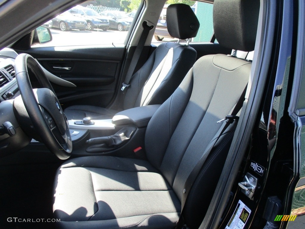 2013 3 Series 320i xDrive Sedan - Jet Black / Black photo #12