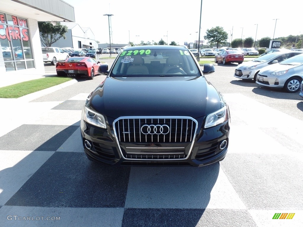 2016 Q5 2.0 TFSI Premium quattro - Brilliant Black / Pistachio Beige photo #2