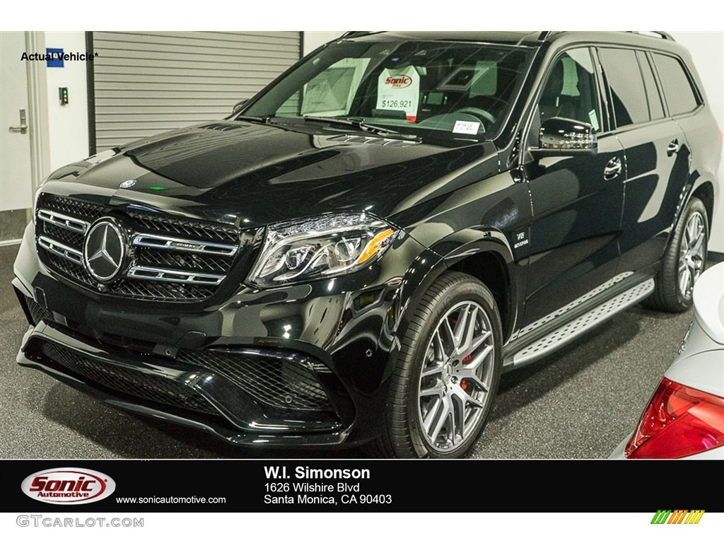 2017 GLS 63 AMG 4Matic - Black / AMG Espresso Brown/ Black photo #1