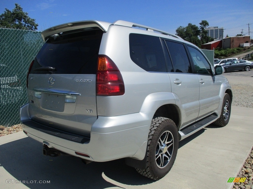 2004 GX 470 - Silver Pine Metallic / Dark Gray photo #4