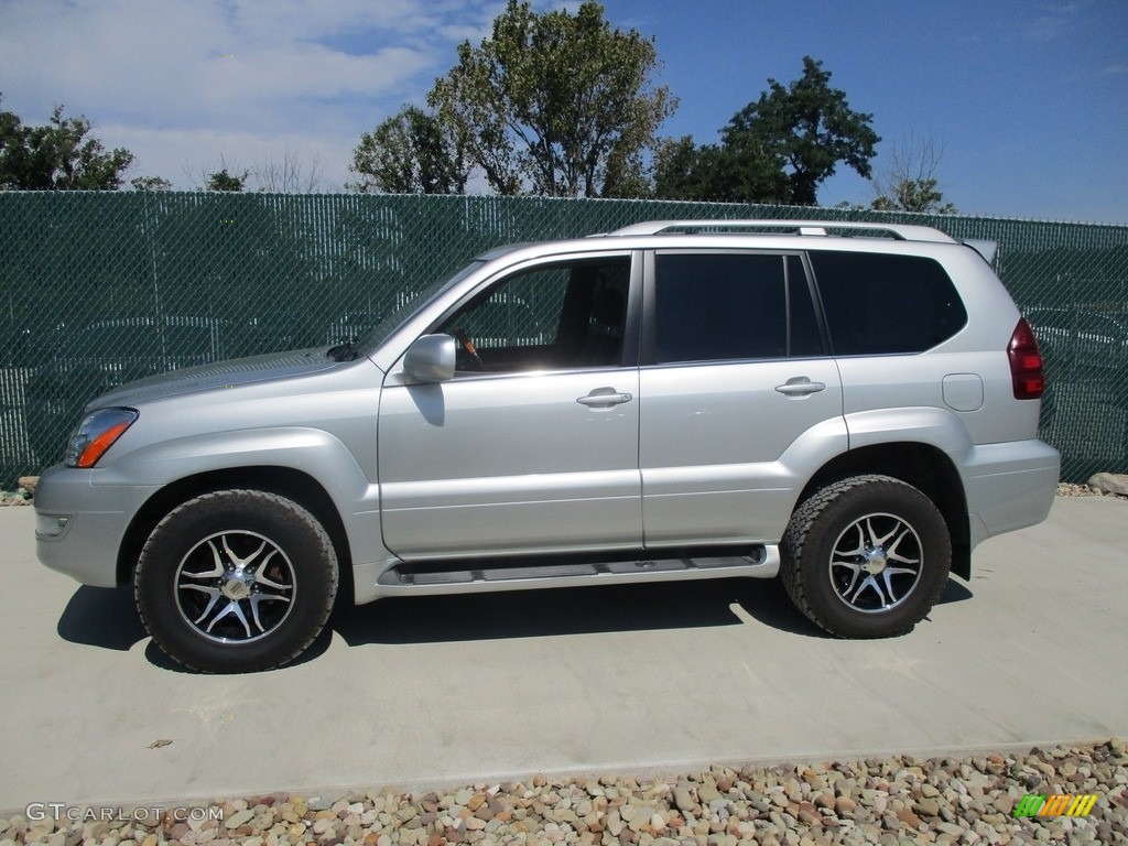 2004 GX 470 - Silver Pine Metallic / Dark Gray photo #8