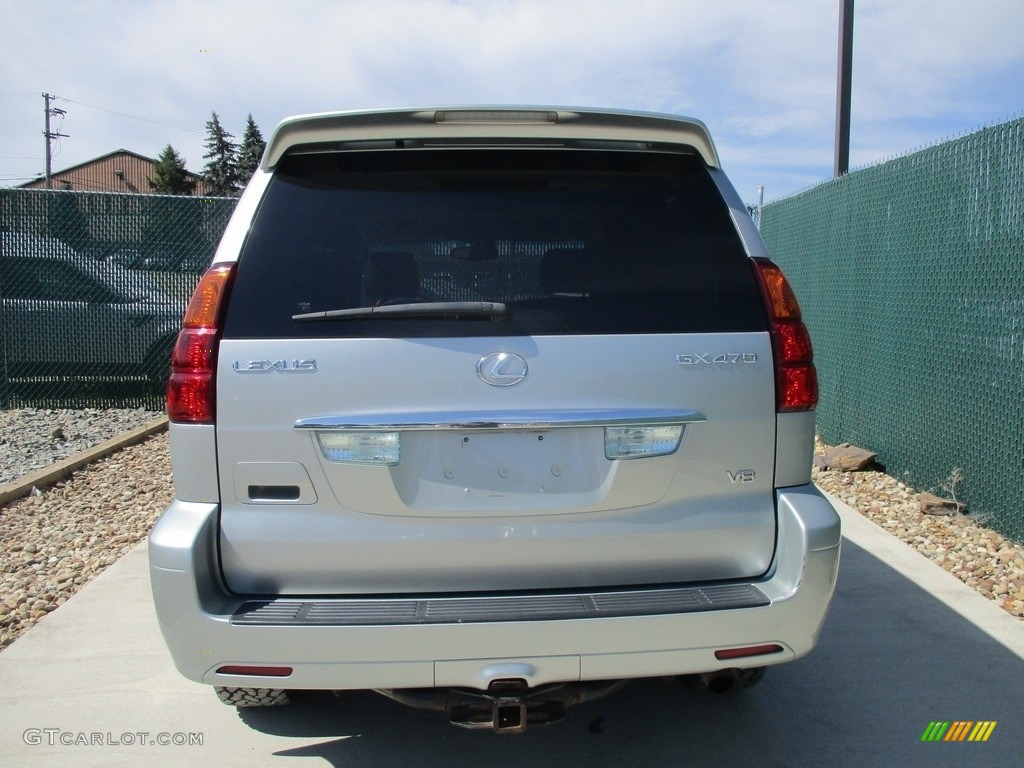 2004 GX 470 - Silver Pine Metallic / Dark Gray photo #9