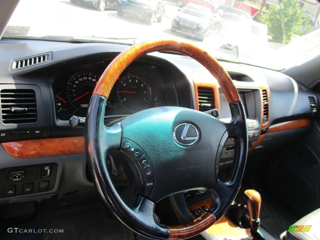 2004 GX 470 - Silver Pine Metallic / Dark Gray photo #13