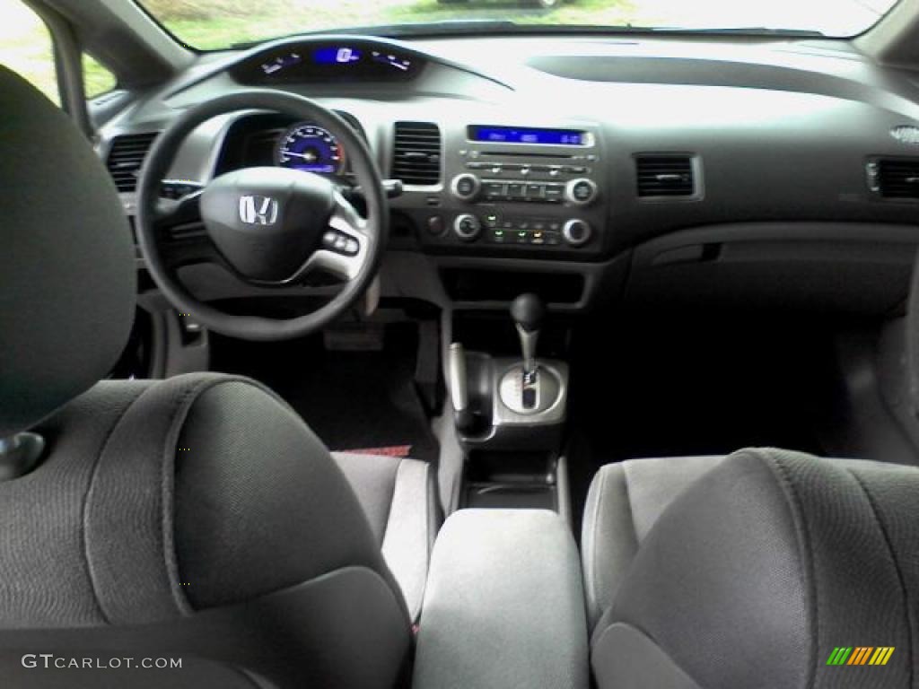 2007 Civic LX Sedan - Royal Blue Pearl / Gray photo #16