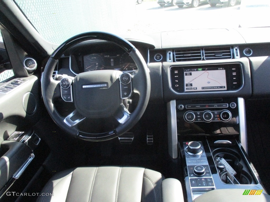 2016 Range Rover Supercharged - Santorini Black Metallic / Ebony/Ebony photo #14