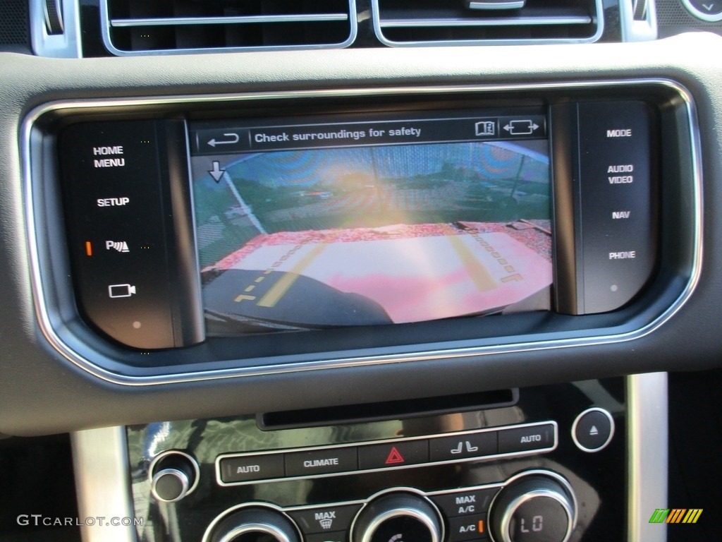 2016 Range Rover Supercharged - Santorini Black Metallic / Ebony/Ebony photo #17