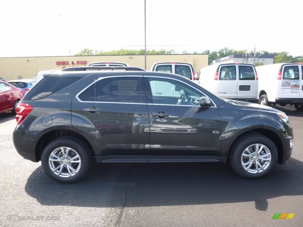 2017 Equinox LT AWD - Nightfall Gray Metallic / Jet Black photo #4