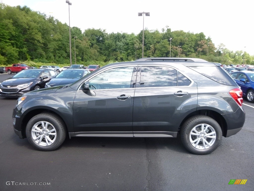 2017 Equinox LT AWD - Nightfall Gray Metallic / Jet Black photo #9