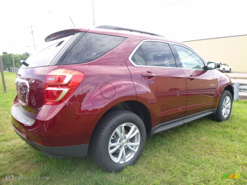 2017 Equinox LT AWD - Siren Red Tintcoat / Jet Black photo #5
