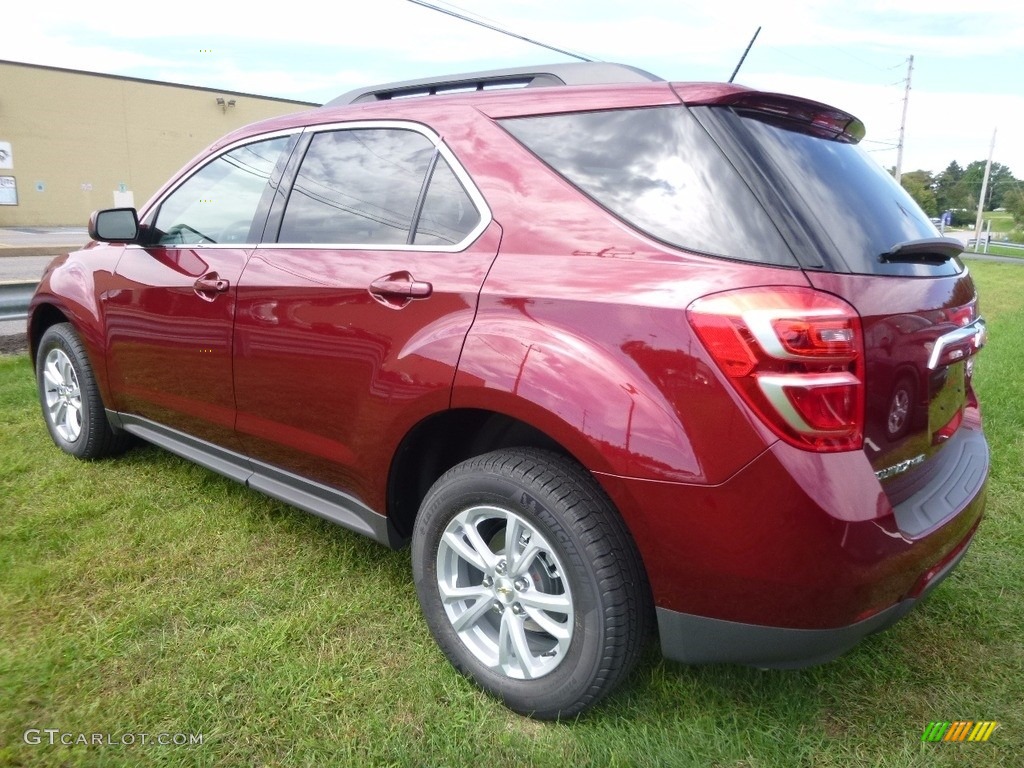2017 Equinox LT AWD - Siren Red Tintcoat / Jet Black photo #8