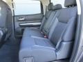 2016 Toyota Tundra Black Interior Rear Seat Photo