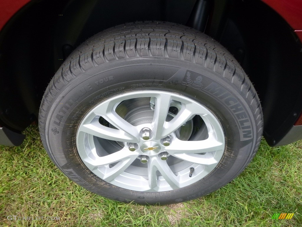 2017 Equinox LT AWD - Siren Red Tintcoat / Jet Black photo #10