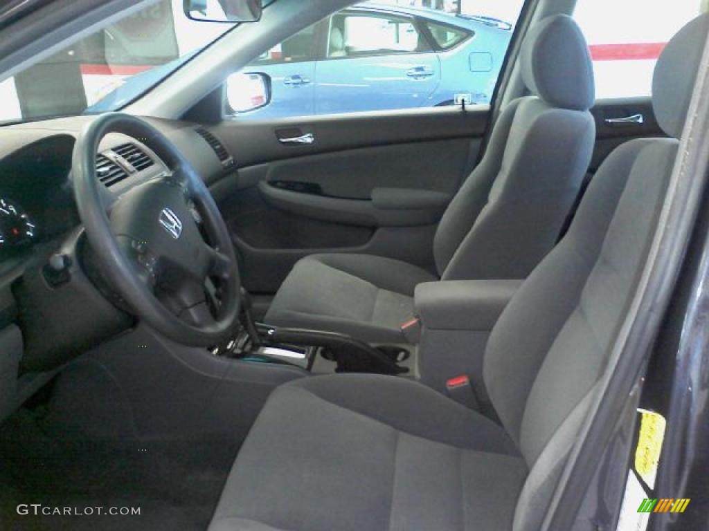 2007 Accord SE Sedan - Graphite Pearl / Gray photo #6