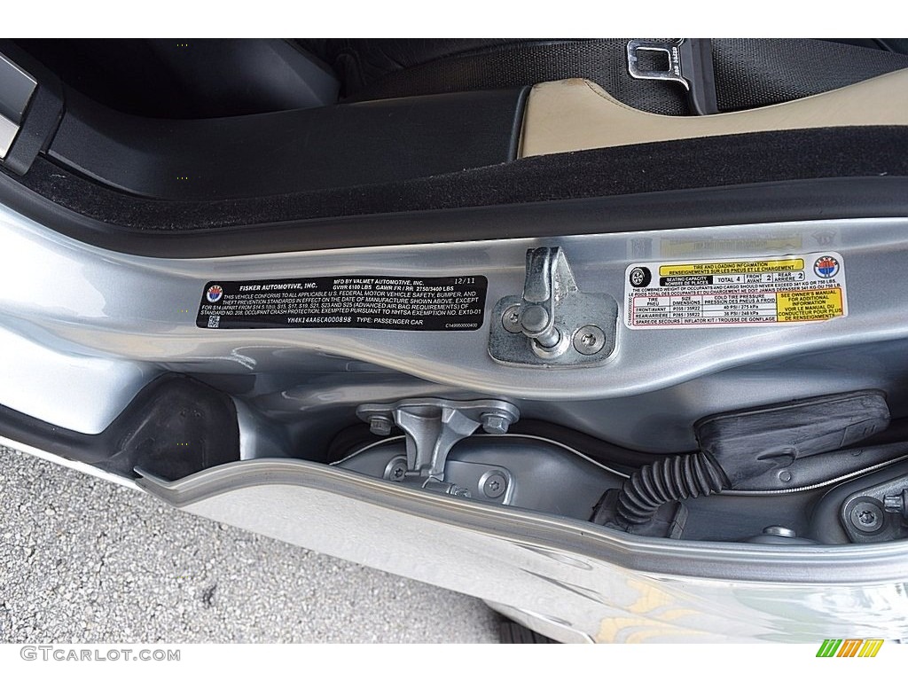 2012 Karma EcoSport - Silver Wind / Monsoon Tritone photo #57