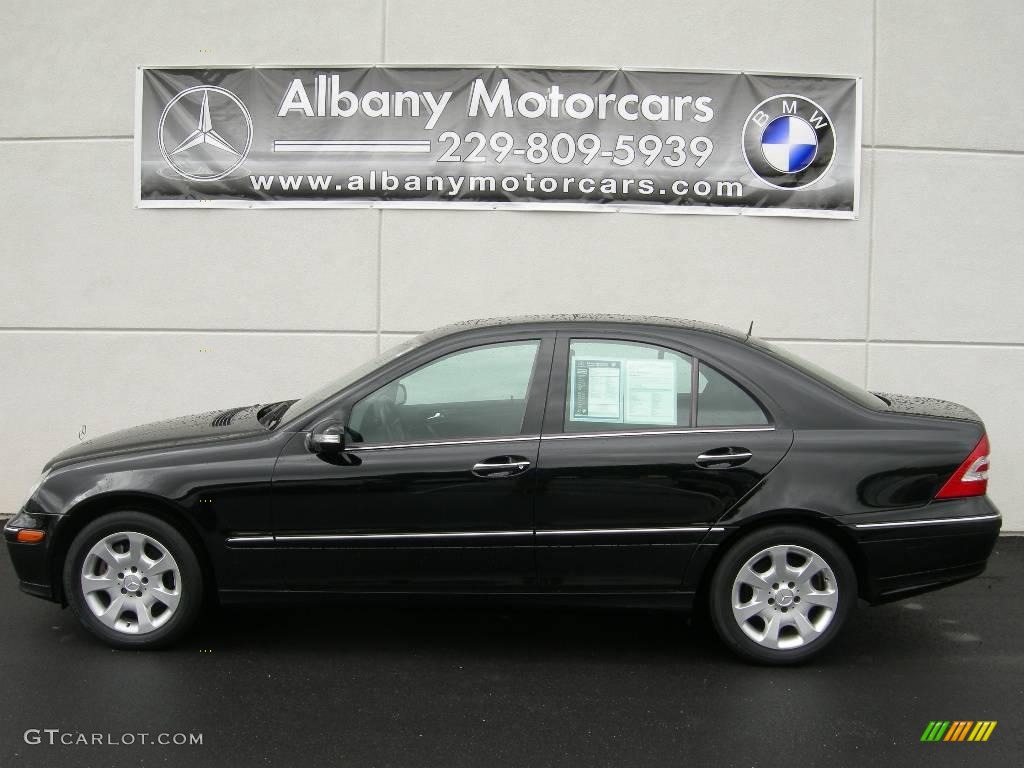 2006 C 280 4Matic Luxury - Black / Black photo #1