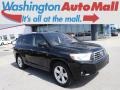 Black 2008 Toyota Highlander Limited 4WD