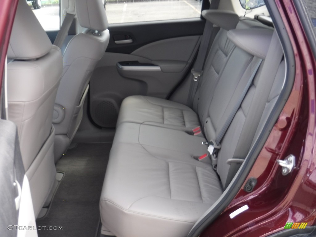 2014 CR-V EX-L AWD - Basque Red Pearl II / Gray photo #21