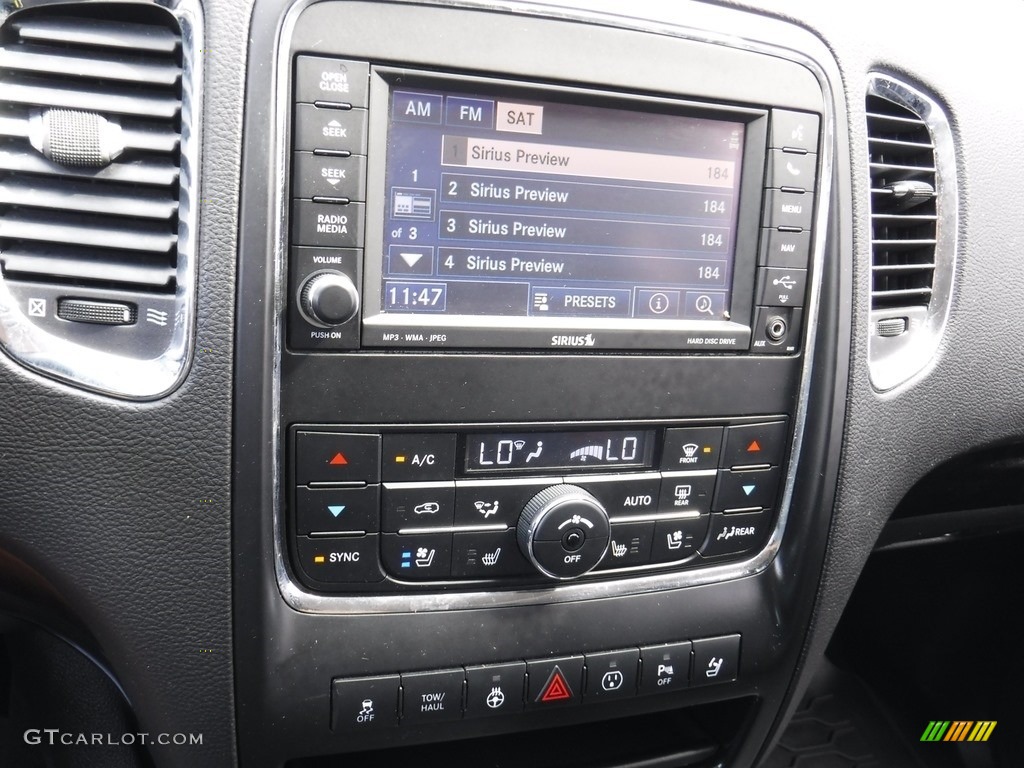 2013 Durango R/T AWD - Brilliant Black Crystal Pearl / Black photo #18