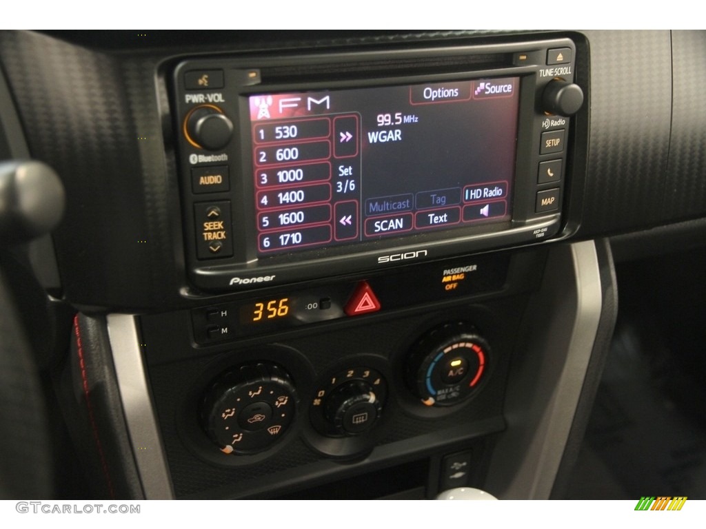 2014 FR-S  - Asphalt / Black/Red Accents photo #9