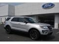 2017 Ingot Silver Ford Explorer XLT  photo #1