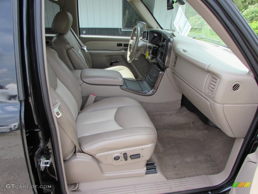 2005 Sierra 1500 Denali Crew Cab AWD - Onyx Black / Stone Gray photo #17