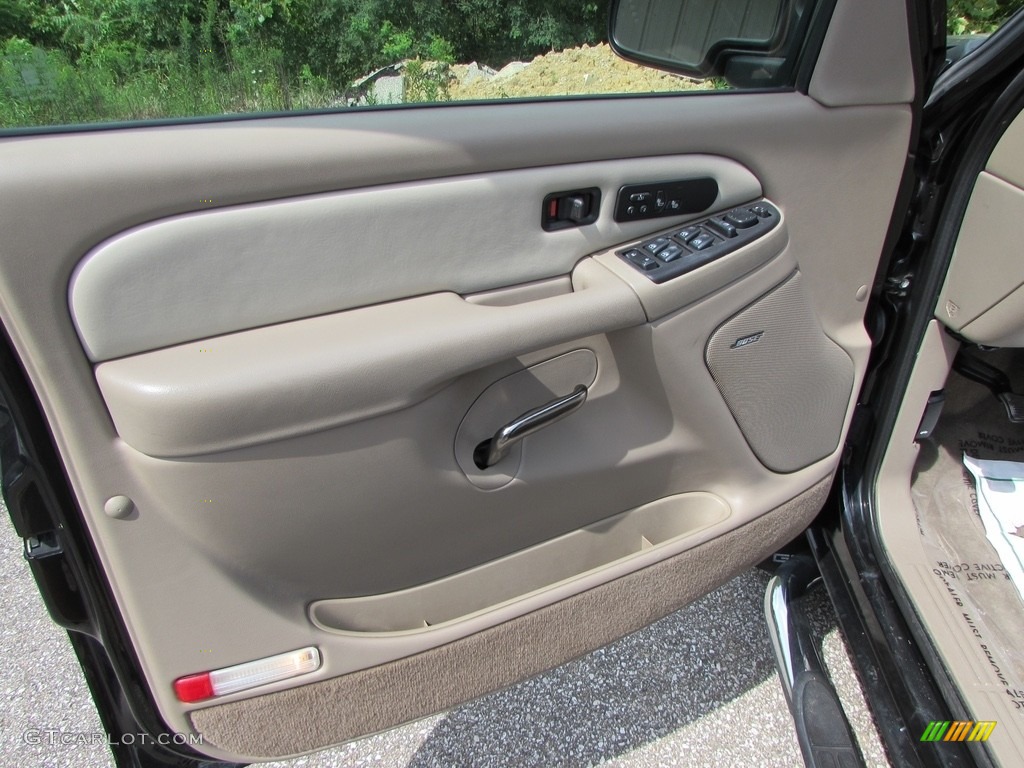 2005 Sierra 1500 Denali Crew Cab AWD - Onyx Black / Stone Gray photo #22