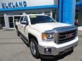 White Diamond Tricoat - Sierra 1500 SLT Crew Cab 4x4 Photo No. 4