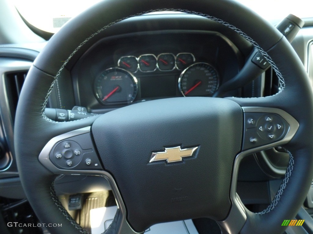 2017 Silverado 1500 LTZ Crew Cab 4x4 - Black / Jet Black photo #22