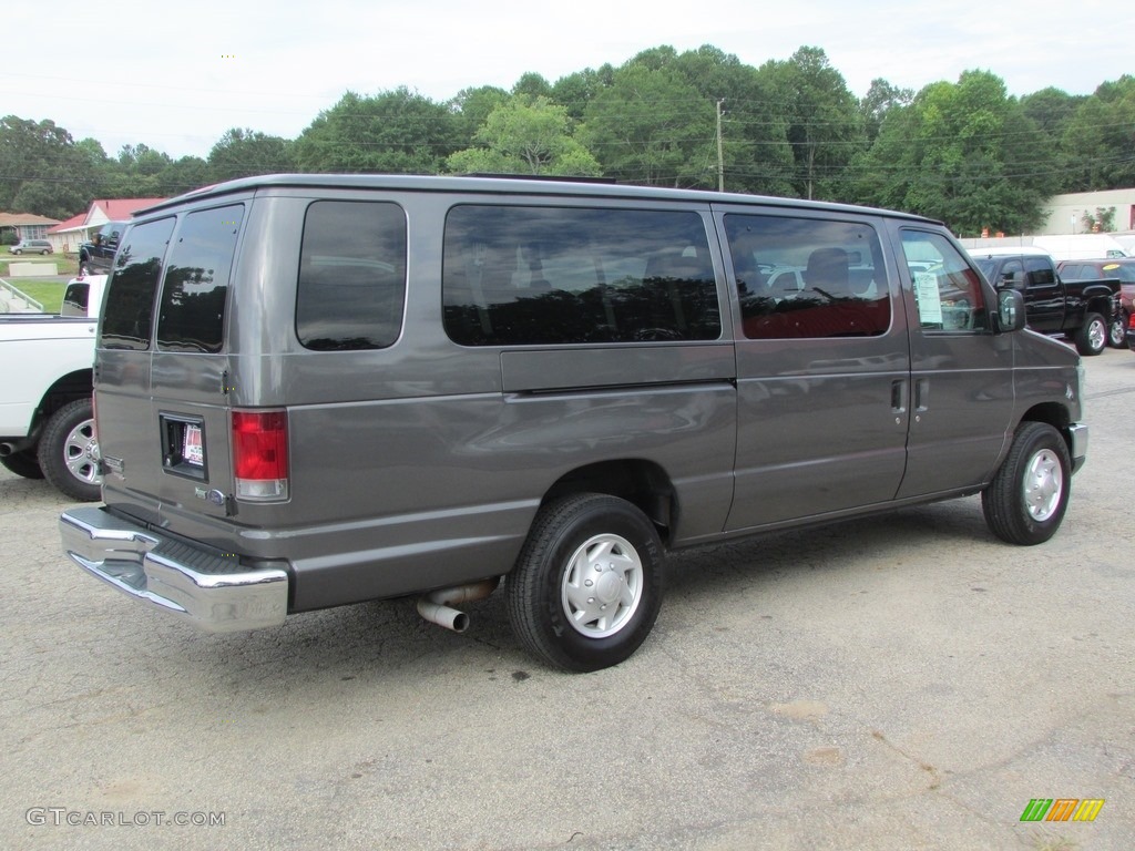 2009 E Series Van E350 Super Duty XLT Extended Passenger - Sterling Grey Metallic / Medium Flint photo #6