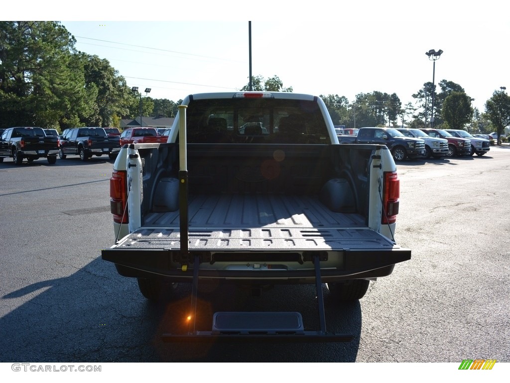 2016 F150 Lariat SuperCrew 4x4 - Oxford White / Medium Light Camel photo #9