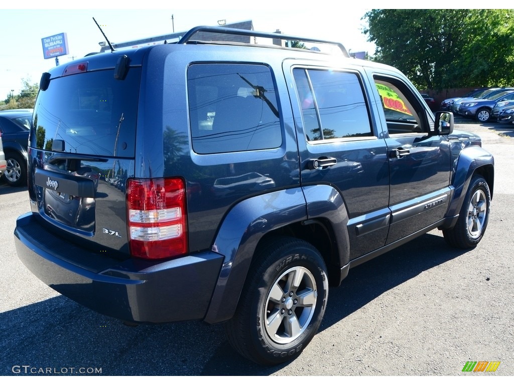 2008 Liberty Sport 4x4 - Modern Blue Pearl / Pastel Slate Gray photo #5