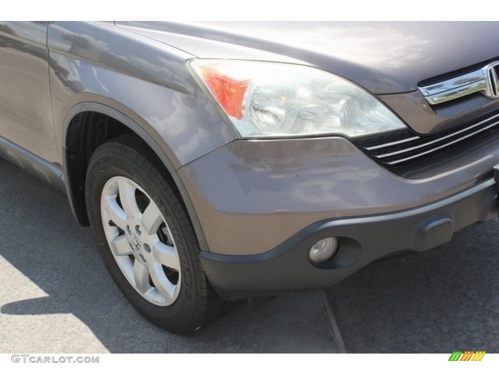 2009 CR-V EX-L - Urban Titanium Metallic / Black photo #10