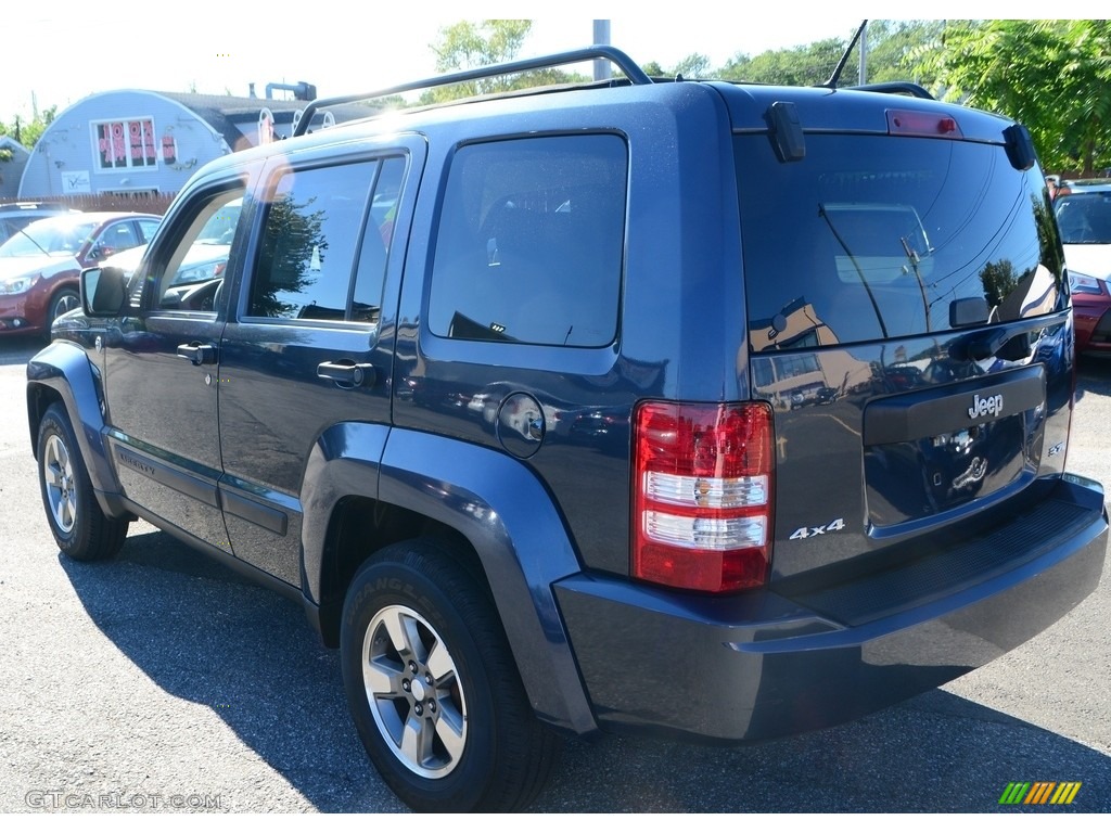 2008 Liberty Sport 4x4 - Modern Blue Pearl / Pastel Slate Gray photo #10