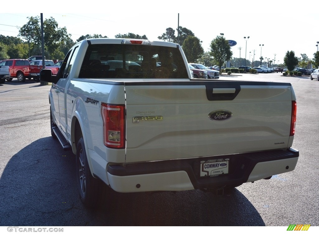 2016 F150 XLT SuperCab - Oxford White / Black photo #8