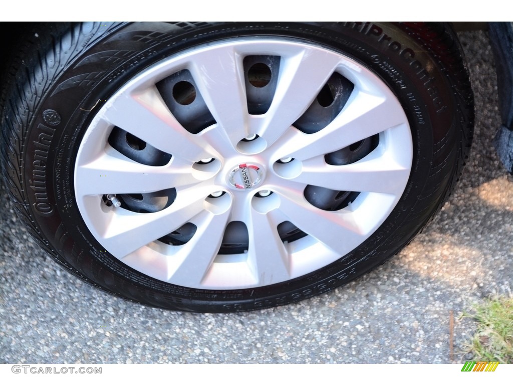 2014 Sentra S - Super Black / Charcoal photo #25