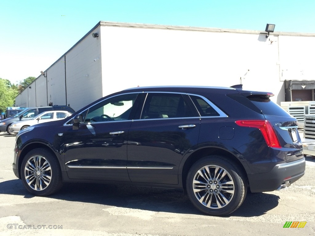 2017 XT5 Premium Luxury AWD - Dark Adriatic Blue Metallic / Sahara Beige photo #6