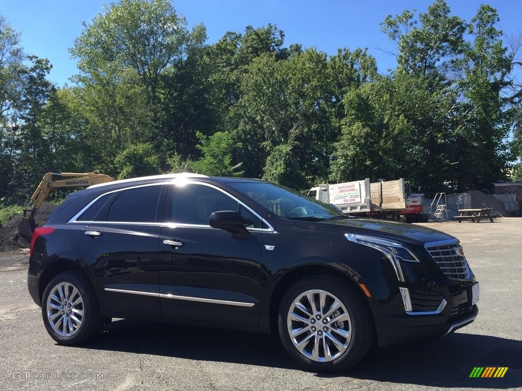 2017 XT5 Platinum AWD - Stellar Black Metallic / Jet Black photo #3