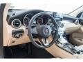 Silk Beige/Black 2017 Mercedes-Benz GLC 300 Dashboard