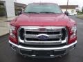 2016 Ruby Red Ford F150 XLT SuperCab 4x4  photo #2