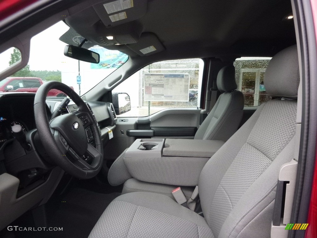 2016 F150 XLT SuperCab 4x4 - Ruby Red / Medium Earth Gray photo #10