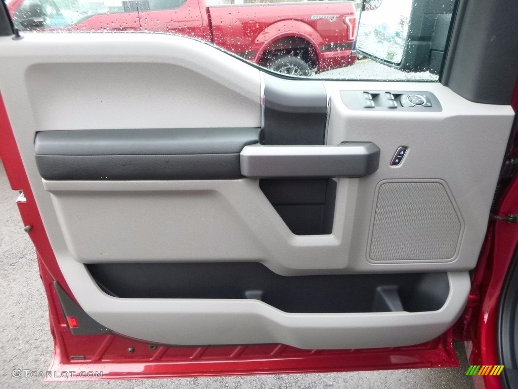 2016 F150 XLT SuperCab 4x4 - Ruby Red / Medium Earth Gray photo #13