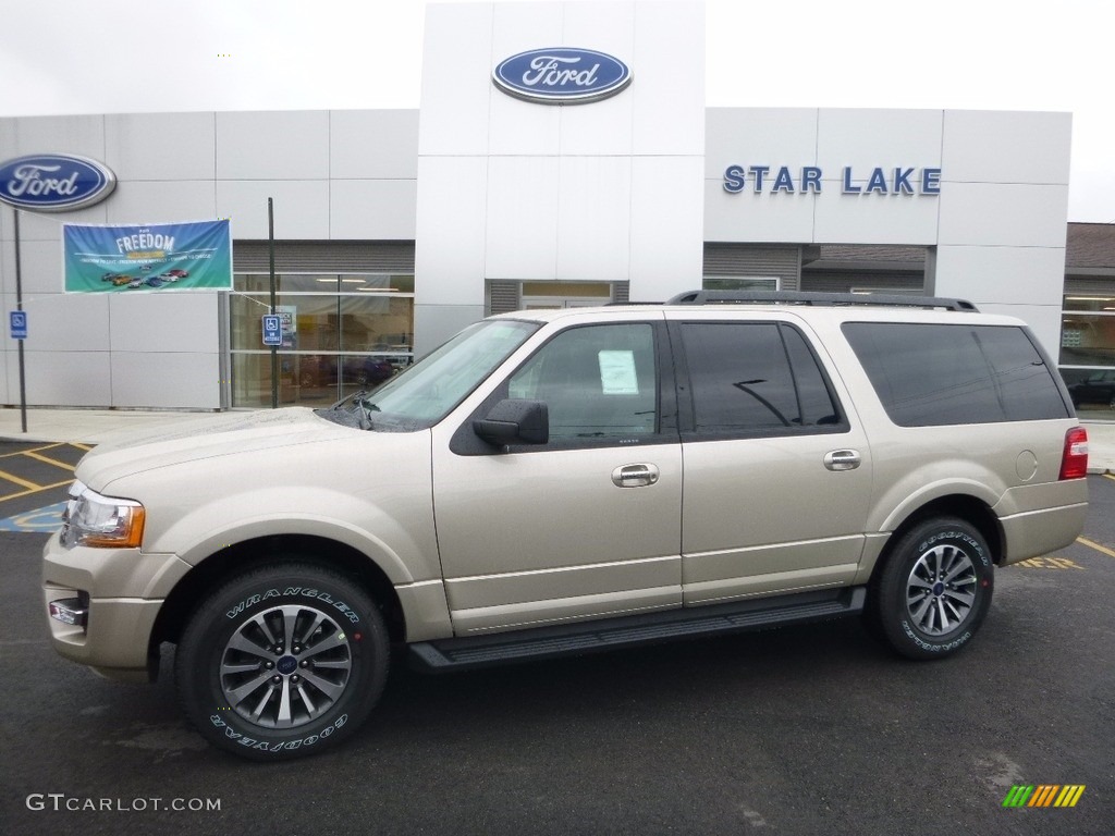 2017 Expedition EL XLT 4x4 - White Gold / Ebony photo #1